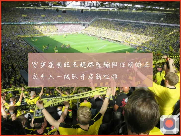 官宣翟明旺王超辉陈翰阳任明皓正式升入一线队开启新征程
